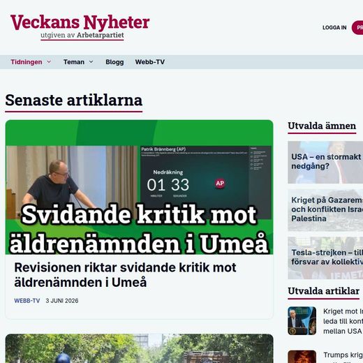 Veckans Nyheter